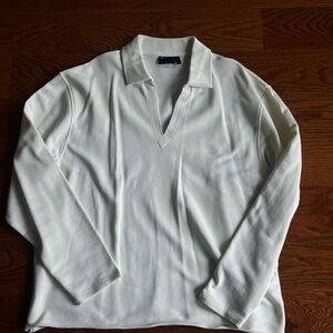 Classic White Men's Shirt
